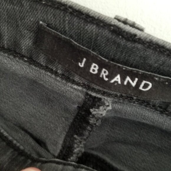 J Brand gray Mercy jeans cropped skinny size 31 - Picture 3 of 4